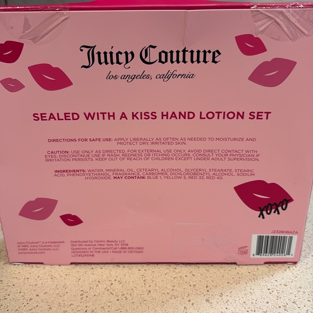 Juicy Couture NIB Pink, Rose & Fuchsia Hand Lotion Trio - Picture 5 of 5